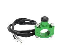 Motore universale Kill Kill on Off Switch 22 mm Manico compatibile con motociclisti Modelli ATV Bike ATV(Green)