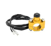 Motore universale Kill Kill on Off Switch 22 mm Manico compatibile con motociclisti Modelli ATV Bike ATV(Gold)