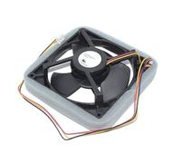 Motore Ventola Frigorifero, Compatibile Con U12E12MS1CA3-52Z32 12,5 Cm 12 V 0,15 A 3 Pin, Ricambio For Ventola Di Raffreddamento For Frigorifero.