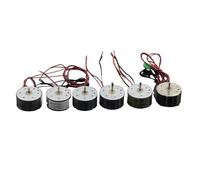 Motore Ventola,Motore Dc Micro motore rotondo RF-300 da 24 mm, DC 3 V-12 V,7, 5,9, 6, for lettore CD DVD, audio for auto, ventilatore giocattolo(B motor)