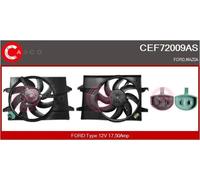 Motore ventola radiatore per guida a Sx/Dx CEF72009AS CASCO per FORD MAZDA