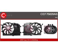 Motore ventola radiatore per guida a Sx/Dx CEF75020AS CASCO per MINI MINI