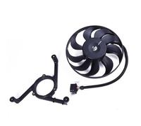 Motore Ventola Raffreddamento Radiatore Piccolo Destro 290 Mm Con Staffa 1C0959455C Compatibile Con Per Beetle Per Cabrio 2003-2006 2007 2008 2009 2010 Ventola Raffreddamento Auto