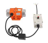 Motore vibrante elettrico con regolatore di velocità, 3000 rpm, 220 V, motore a vibrazione per dispositivi meccanici, per miniere, metallurgia, carbone, elettricità, edilizia, chimica (100 W)