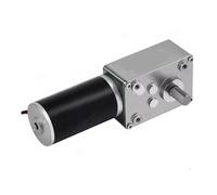 Motore vibratore, 2Pcs DC 12V 24V Reduction Gear Motor Large Torque High Power 7RPM-470RPM Worm Reversed,Forza di vibrazione regolabile(12V,16 RPM)