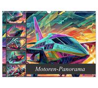 Motoren-Panorama (Wandkalender 2027 DIN A3 quer), CALVENDO Monatskalender