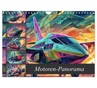 Motoren-Panorama (Wandkalender 2027 DIN A4 quer), CALVENDO Monatskalender