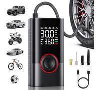 Motorenbau Gonfiatore Portatile con compressore - Mini Pompa ad Aria Senza Fili
