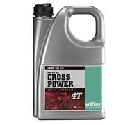 MOTOREX Olio motore 4T Cross Power 10W/50 JASO MA 2 per moto, 4 l