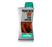 MOTOREX 4T Top Speed 15/50 Olio Moderno Sintetico Alta Performance 1LITRE Fast