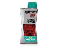 Motorex Cross Power Synt 10W50 Olio moto sintetico motore 4T MA2 1 Litro
