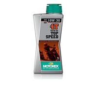 MOTOREX Top Velocità 4T 10W30 Sintetico Quattro Tempi Olio 1Liter Bottiglia