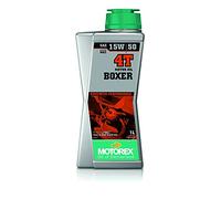 1 Litro Olio Motore 4 tempi MOTOREX BOXER 4T 15W50 Sintetico API SL JASO MA BMW