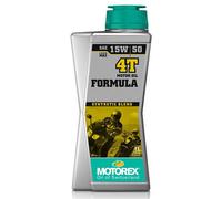 OLIO MOTORE MOTOREX FORMULA 4T 15W-50 JASO MA2 1 LITRO