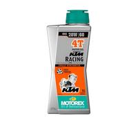 Olio Motore 4 tempi MOTOREX KTM RACING 4T 20W60 100% Sintetico Lubrificante
