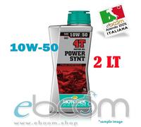 MOTOREX Olio Motore Moto 10W50 Power Synt Full Synthetic 4T 2 LT