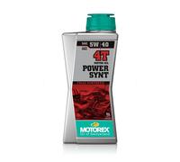 MOTOREX Power Synt 4T 5W/40 Jaso Ma 2 - Flacone 1 Ltr - 1 Pz - M308093