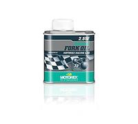 Bottiglia di latta per olio di forcella Motorex Racing 2,5W Gris 250 mL