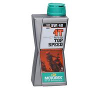 Motorex Top Speed 4T 5W/40 Olio Motore Sintetico 1 Litro