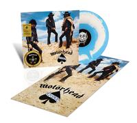 Motorhead 'Ace of Spades' Vinile blu e bianco per il 50° anniversario + poster