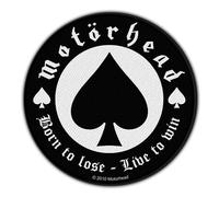 MOTORHEAD - Born to Lose - Patch Live to Win