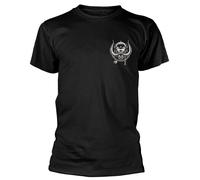 Motorhead 'British War Pig & Logo' (Nero) T-Shirt - NUOVO E UFFICIALE