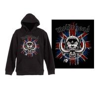 Motorhead British Warpig autorizzato Felpa con Cappuccio