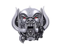 Nemesis Now Motorhead Warpig - Apribottiglie da 21 cm, in resina, colore argento, prodotto con licenza ufficiale Motorhead, apribottiglie da parete, realizzato in resina di alta qualità, sapientemente