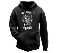 Motorhead 'ENGLAND' PULL OVER HOODIE - Nuovo