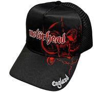 Rock off Officially Licensed Products Motorhead England Rosso Warpig Snapback Trucker cap Size One Size