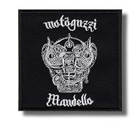 Motorhead Guzzi - Toppa ricamata da applicare con ferro da stiro