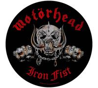 Motorhead Iron Fist 2010 Ufficiale 29cm Toppa da schiena da cucire
