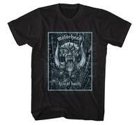 Motorhead Kiss Of Death T-Shirt Manica Corta Cotone 100% Nero