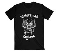 Motorhead Maglietta Inghilterra per bambini/bambini, Nero , 7-8 Anni