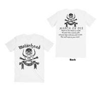 Motorhead March Or Die autorizzato Uomo maglietta