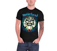 Motorhead - Overkill, T-shirt, manica corta da uomo, Nero (Black), X-Large