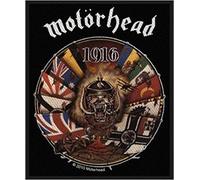 Motorhead Patch 1916 Band Logo Ufficiale Nuovo Woven 10Cm X 8Cm Size Accessory Size