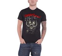 Motorhead - Playing Card, T-Shirt, Manica Corta da Uomo, Nero(Black), M