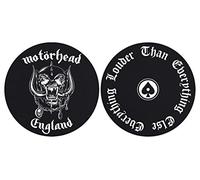 2er Set Licenza Slipmat Motorhead Edizione Tappetino Opaco per Giradischi