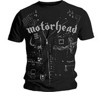 Motorhead - T-Shirt # L Black Unisex # Leather Jacket