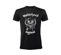 MOTORHEAD T-Shirt Maglietta ENGLAND Hard Rock Nera ORIGINALE Ufficiale