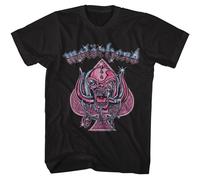 Motorhead T-Shirt Manica Corta Girocollo Nero America Classics Stampa Graphic