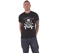 Motorhead T Shirt March Or Die Lyrics Band Logo Nuovo Ufficiale Uomo Nero Size M