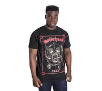 Motorhead - T-Shirt, Uomo, Nero (Black), M