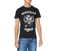 Motorhead Ufficiale T Shirt England Classic War Pig Band Logo Uomo Nuovo Nero L