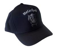 Motorhead 'Warpig Sonic Silver' (Nero) Cappellino da Baseball - UFFICIALE