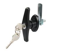 Motorhome Door Lock, Zinc Alloy Security, Heavy Duty Deadbolt, RV Door Handle Replacement Kit for Travel Entry Cargo Interior Exterior Industrial Cabinet Safety Protection Hardware