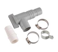 Motorhome Waste Water Tank Drain Tap &Pipe Adapter&Clamp&Mounting Bracket Kit