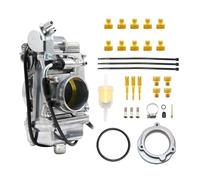 Motori Carburatore Per Mikuni HSR TM42 42mm HSR45 45mm HSR48 48mm Per EVO Per Evolution Per Dyna Per FXDX Per FLHFB Per FLHS Per FXSTBI Con Getti Carburatore Per Moto(HSR48)