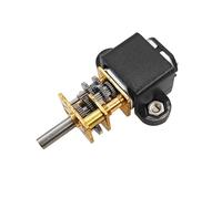 Motori CC con ruota dentata in metallo GA12-N20 con avviamento elettronico da 15 giri/min e staffa 3V NO